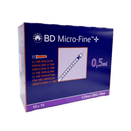 BD Micro Fine+ (0.5ml, 30G) (1 x 100) | Veyessa